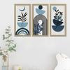 Bohemian Style Geometric Abstract Arch Hollow Board Wooden Sign Wall Decoration Living Room Wall Hanging