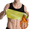 Men's Extreme Sweat Body Shaper: Fitness Vest for Running, Sports & Yoga