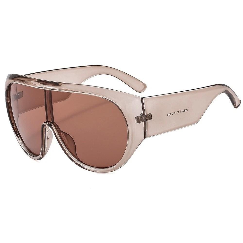 UV400 Protection Big Frame Sunglasses Oversized Driving Shades Square Sunglasses  Sports Activities Style D