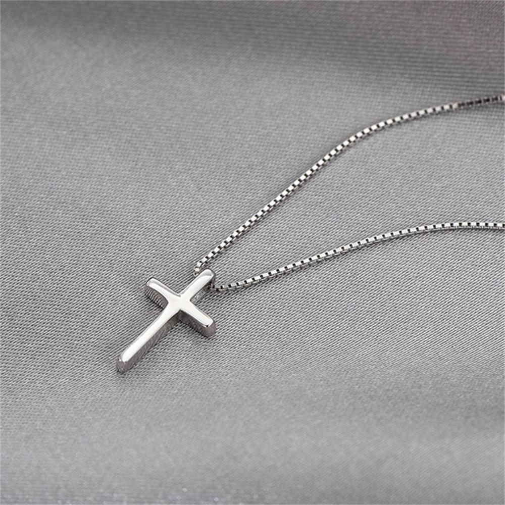 Minimalist Style Cross Necklace, Women's Choker Necklace, Valentine's Day Necklace, Easter Necklace