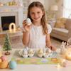 Cute Bunny-Shaped Egg Tray Table Decoration, Egg Tray Festive Decoration