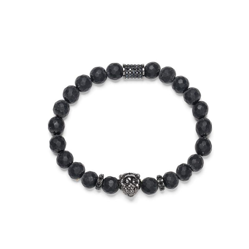 Natural Stone Beads Bracelet Bracelet for Couples Crystal Quartz Agate Gem Beads Matching Friendship Jewelry for Men and Women
