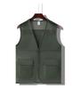 Gilet Estivo in Rete Personalizzato con Tasche - Camicia Traspirante per Attività di Volontariato