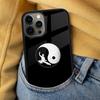 Tai chi Yin Yang Soft Phone Case for iPhone 17 Air 16e Pro max 15 Pro 13 14 Plus 11 12 MagSafe Magnetic Coque
