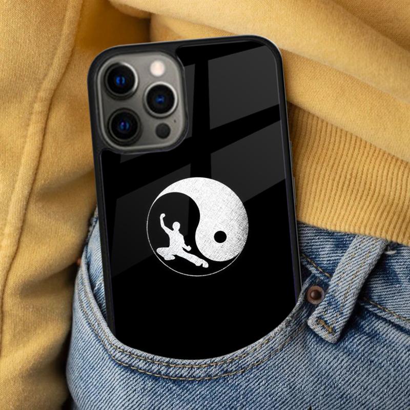 Tai chi Yin Yang Soft Phone Case for iPhone 17 Air 16e Pro max 15 Pro 13 14 Plus 11 12 MagSafe Magnetic Coque