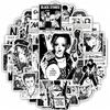 10/30/52pcs Anime Black White NANA Stickers Decals Toys DIY Laptop Motorcycle Suitcase Phone Case Car Cool Waterproof Sticker