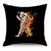 Wish Pillowcase Astronaut Planet Linen Pillow Cushion Cover