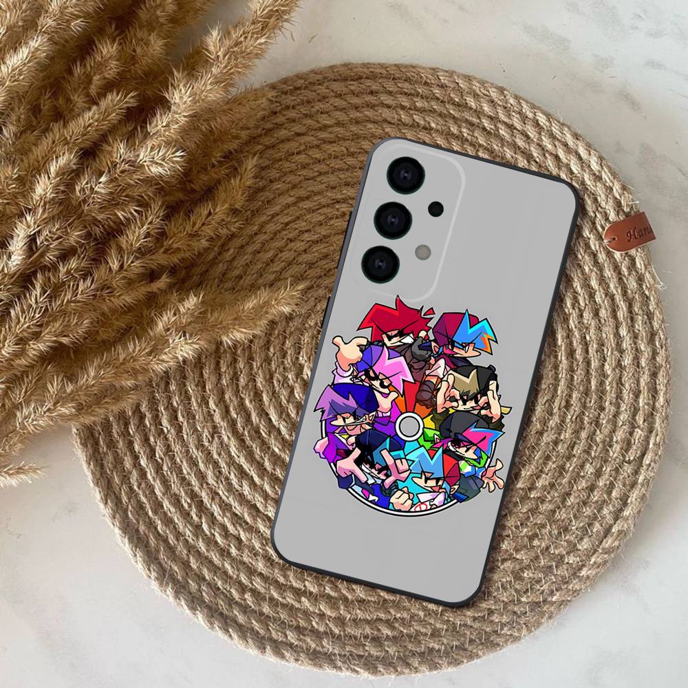 

Game F-Friday Night Funkin Phone Case For Samsung S25,S24,S21,S22,S23,S30,Ultra,S20,Plus,Fe,Lite,Note,10,9,5G Black Cover Samsung S23ULTRA5G