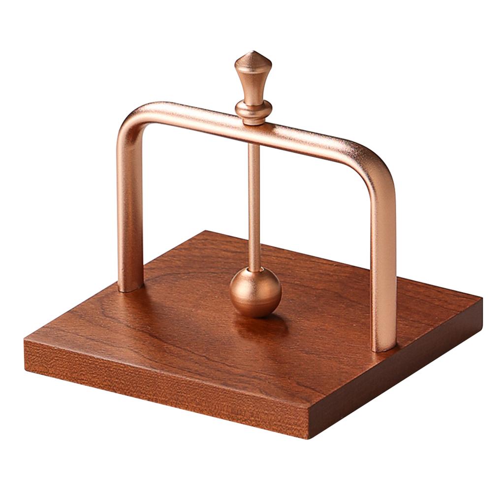 Napkin Holder, Countertop Napkin Organizer, Desktop Paper Dispenser with Wood Base, for Restaurants Cocktail Cookouts Bar Decor
