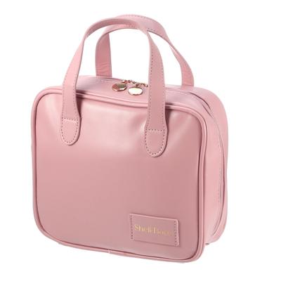 VOCOSTE Makeup Large Perfect for Travel and Business Cherry Blossom Pink Pouch, Capacity, Multifunctional, Trips, 21x7x19cm,