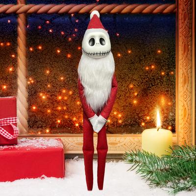 Enfeite de Pelúcia de Halloween Enchido Natal Decoração de Casa Feito à Mão Decoração de Monstro Engraçado Enfeite Pendurado de Terror de Perna Longa