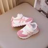 Girls Shoes Children's Sports Shoes 2025 Autumn Children's Soft-soled White Shoes Boys' New Waterproof Single Shoes