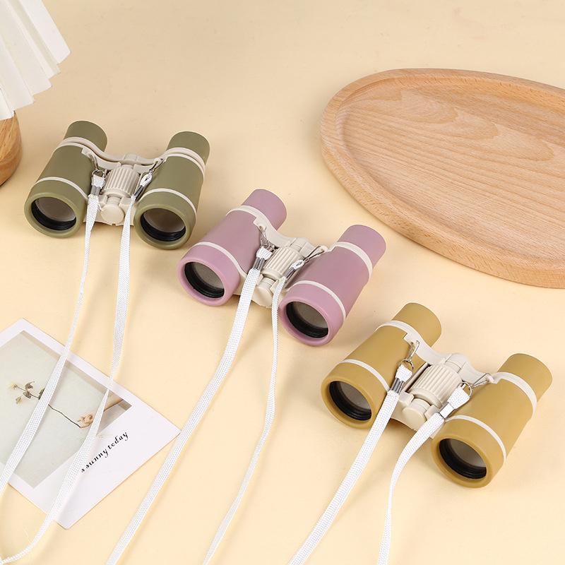 Jungle Binoculars Magnifying Glass Portable Children Magnification Toy Shockproof Telescope For Birthday Presents