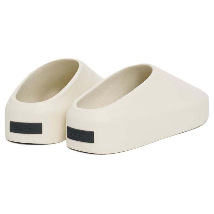 Fear Of God The California Versatile Comfortable Open-Toe Slippers Unisex Footwear White FG80-200EVA-CREAM