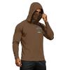 Men's Long Sleeve Hawaiian Print Quick Dry T Shirt UPF50 Plus Sun Protection Fitness Hoodie Outdoor Sports Lightweight Breathable