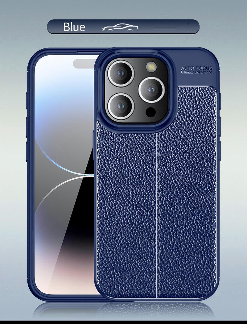 

Для iPhone 15 Pro Max 15 + 14 Plus 13 Pro 12 11 Pro Max SE 2022 XS XR X 8 Plus 7 чехол тонкий мягкий силиконовый противоударный задняя крышка For iPhone 13 Pro синий