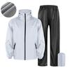 6XL Large Size  Adult Waterproof Raincoat Suit for Summer Unisex Motorcycle Raincoat Lightweight Breathable Outdoor Rain Wear