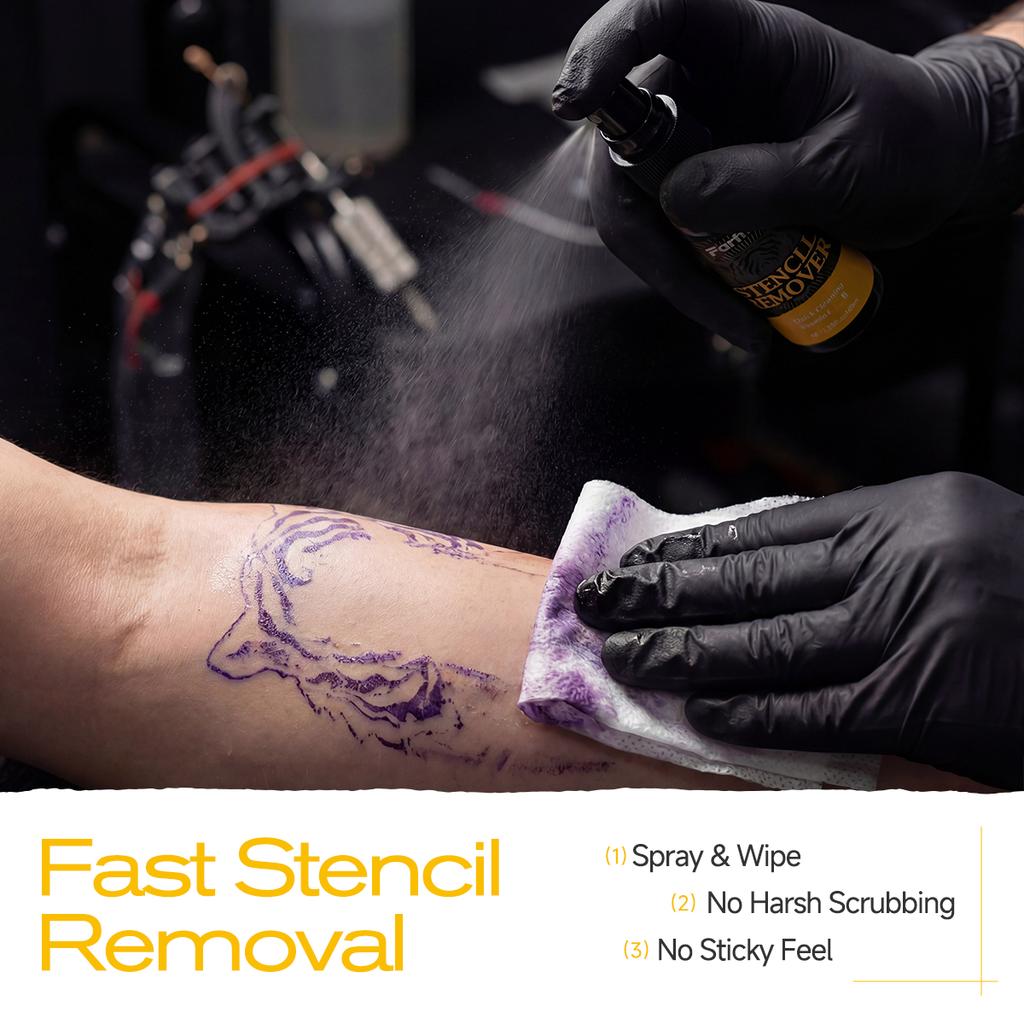 REMOVER Is Suitable for Removing Pattern Stencils on the Skin, Spray Remover, Suitable for All Skin Types