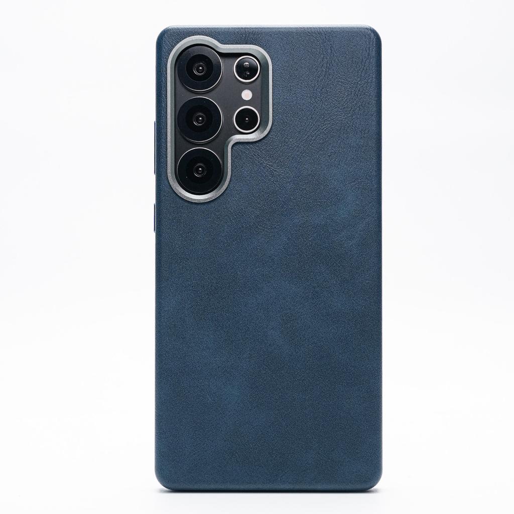 For Samsung Galaxy S23 S24 S25 Ultra Case For MagSafe Magnetic Luxury Vintage Style Leather Cover Fingerprint-Resistant Bumper