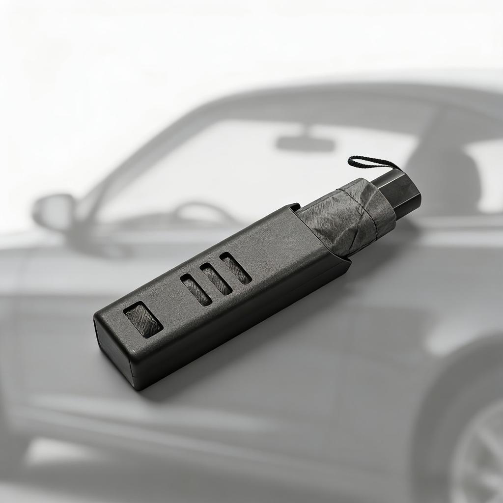 1 Car Trunk Umbrella Storage Box—easy To Install and Space-saving Car Accessory