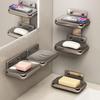 Wall-Mounted Space Aluminum Soap Dish