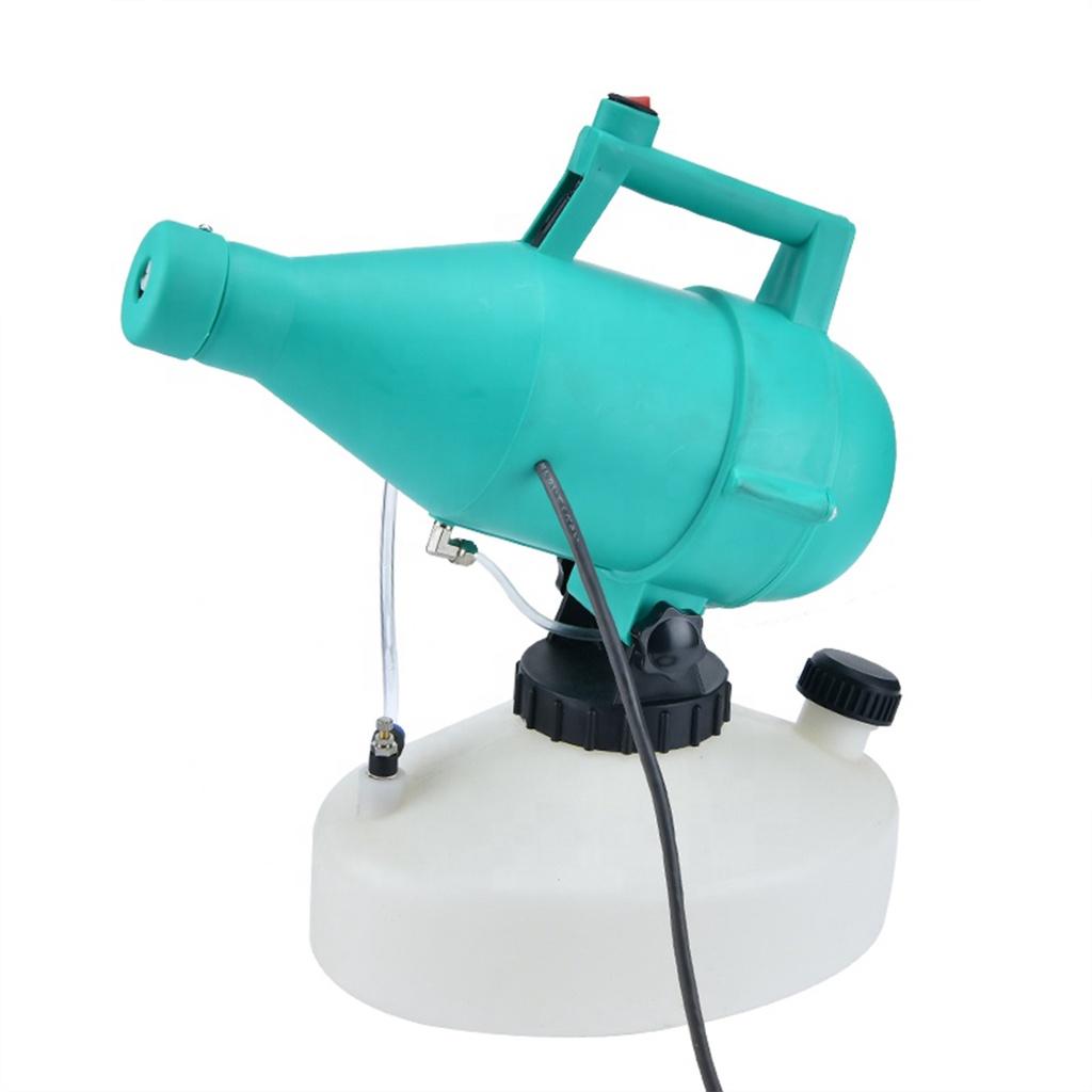 110/220V Electric ULV Fogger Ultra Low Capacity Cold Fogging Machine 1400W 4.5L Portable Electric Spray Disinfection Machine