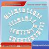 Autocollants universels pour touches de piano en silicone: Guide de la portée pour clavier électronique 61 et 88 touches