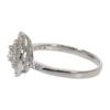 Anello senza marca Argento Platino Pt900/diamante Donna