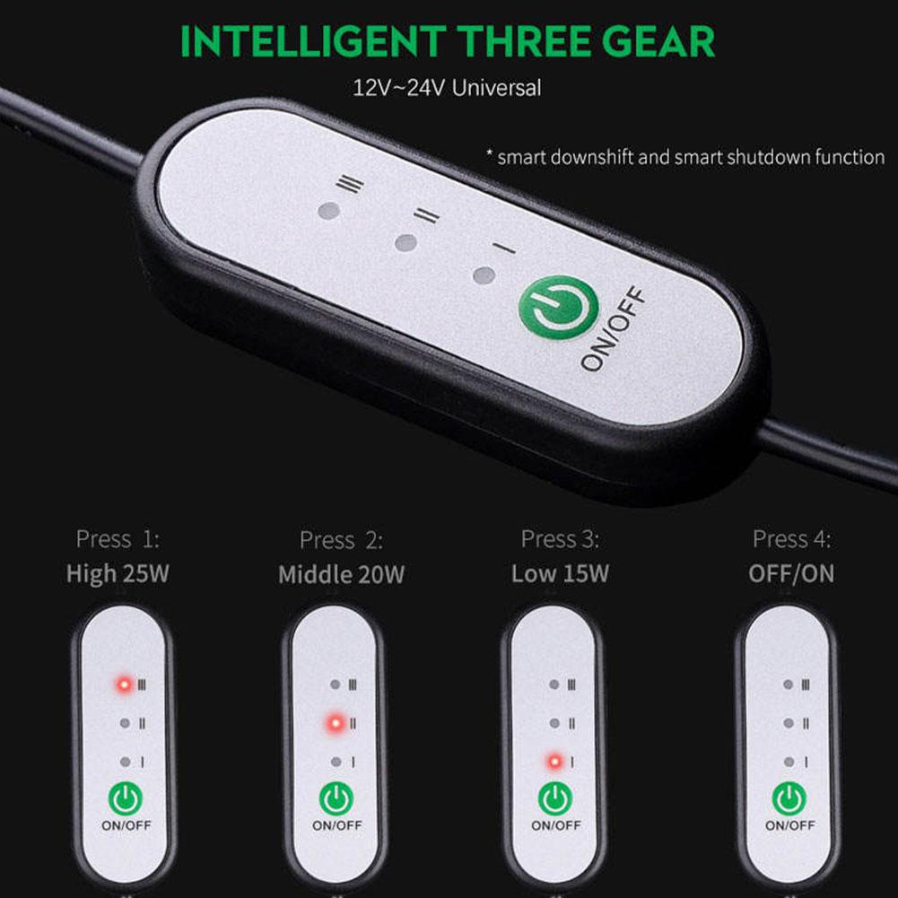 12-24v Heated Car Seat Cover 30' Fast Car Seat Heater Cloth/Flannel Heated Car Seat Protector 25W Seat Heating Cover Car Seat