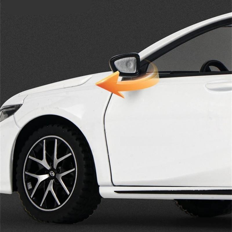 1/24 GAC-motor EMPOW miniatyrstøpt lekebilmodell med tilbaketrekkende lyd og lette leker Kjøretøysmodeller Voksensamling med bursdagsgaver