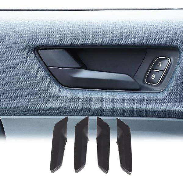 

Украшение внутренней дверной ручки, чаша, совместимая с Ford Maverick 2022 2023 2024, дверная ручка, защита от царапин, аксессуары для украшения автомобиля(черный) матовый черный