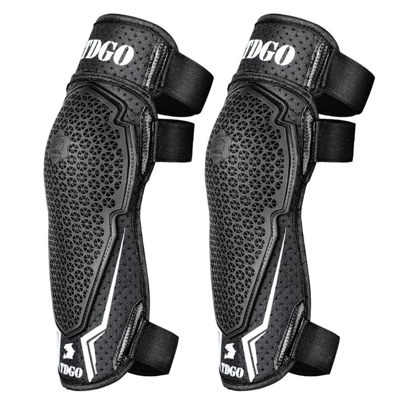 Ginocchiere Traspiranti in Rete per Moto per la Guida Estiva - Protezioni Regolabili con Design Ammortizzante, Leggere e Ventilate