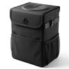 Collapsible Car Trash Can with Lid Car Garbage Bin Leakproof Car Trash Bag  Car Use