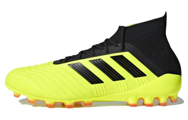 

Adidas Predator 18.1 AG Cushioning Slip Resistant Abrasion Resistant Soccer Shoes Yellow Black DB3482 42⅔