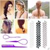 DIY Accessories Hair Modelling Tool Kit Magic Fast Spiral Hair Braid Braiding