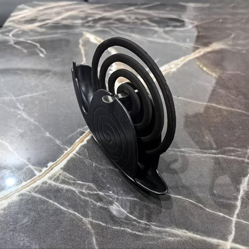 Snail Shaped Fireproof Mosquito Coil Holder - Large Capacity Portable Incense Burner, Suitable for Home and Office Decoration