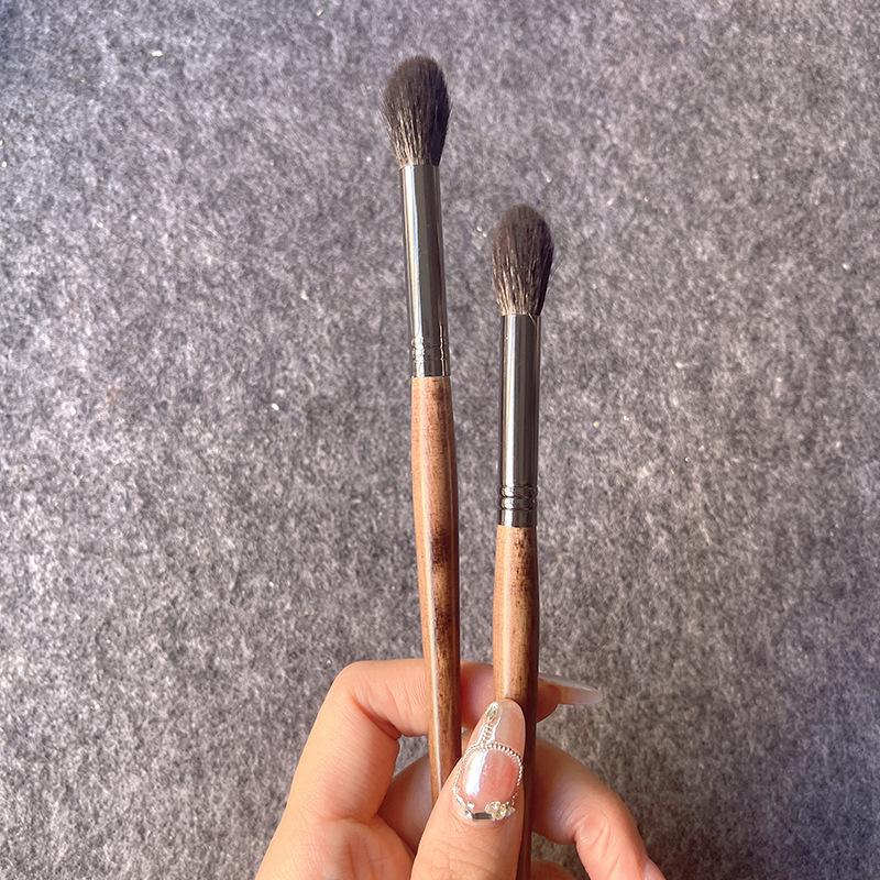 Flame Blending Brush - Fine Soft Bristles for Highlight, Contour, Blush - Single Pack