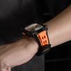 Rubber Straps+Metal Protect Case for Apple Watch Series 11 10 46mm Breathable Silicone Band for IWatch 11 46MM Modification Kit