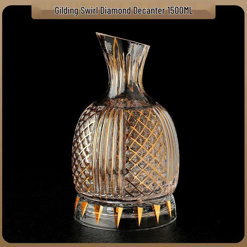 Premium Crystal Glass Wine Decanter