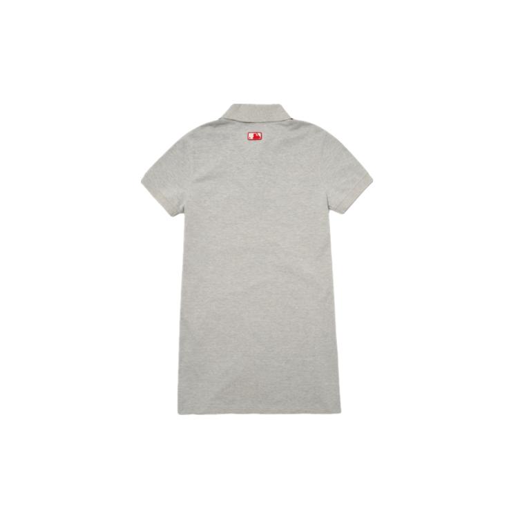 New MLB Short Sleeved Dresses Women's Light Gray 3FOP00723-43MGS