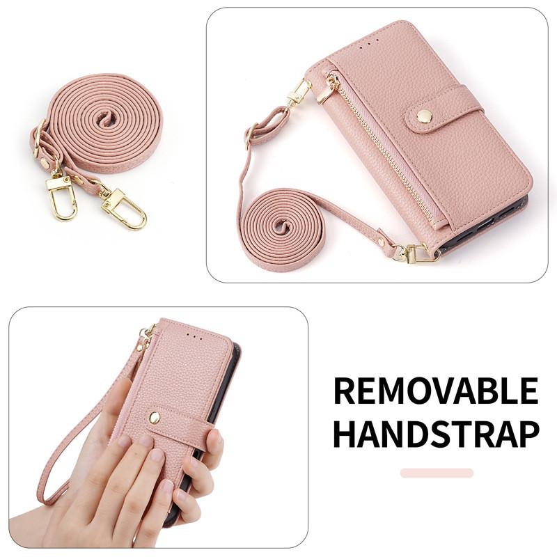 Tpu Wallet Case With Card Slots And Magnetic Stand For Fashionable Protection