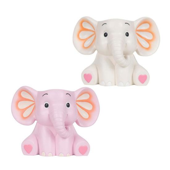 Elefant Pennhållare Söt Skrivbords Pennhållare Multifunktionell Harts Pennhållare för Barn Tonåringar Kontor Skolmaterial