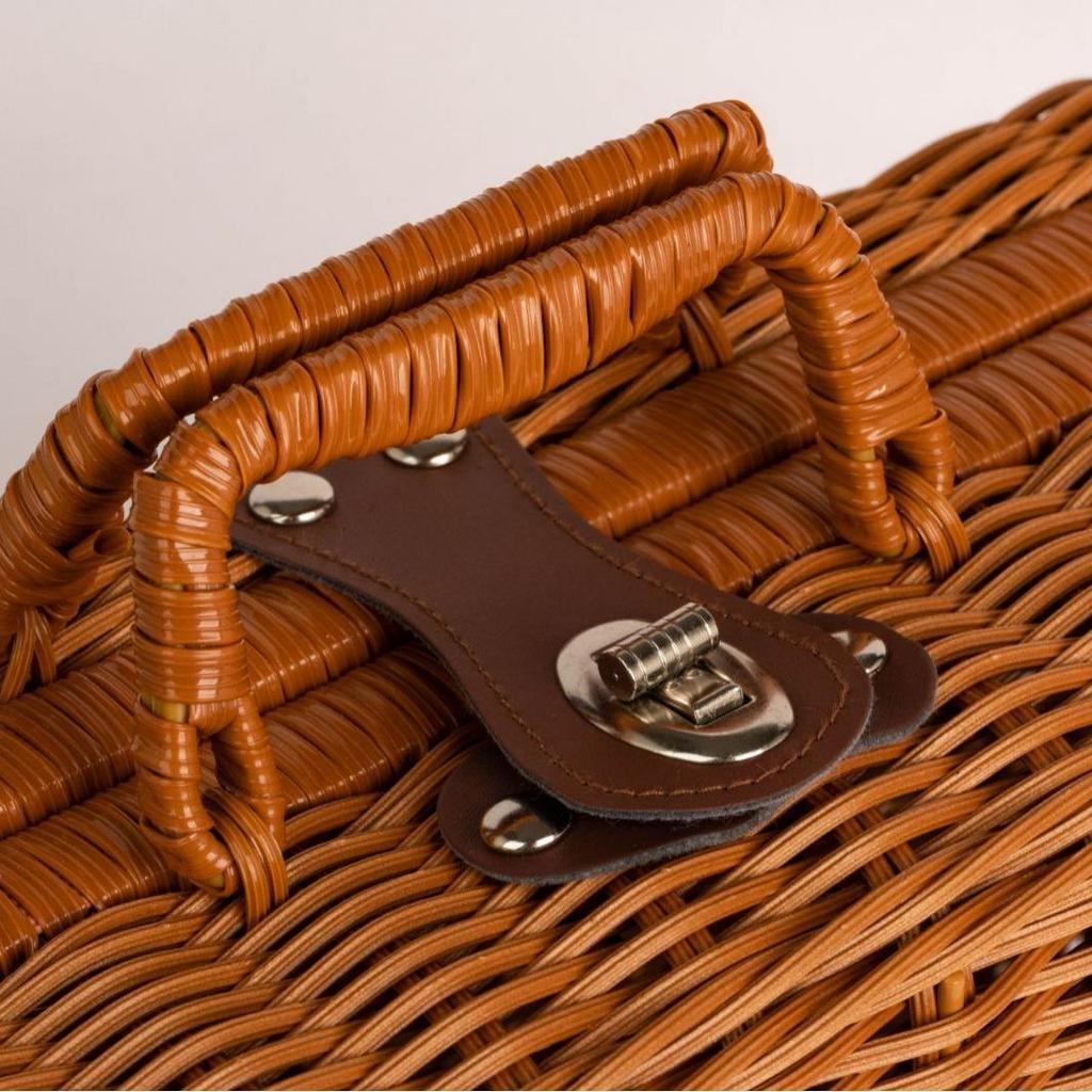 Handgepäckkoffer in Rattan-Optik: Hochzeit Gastgeschenk & Geschenk Aufbewahrungsbox