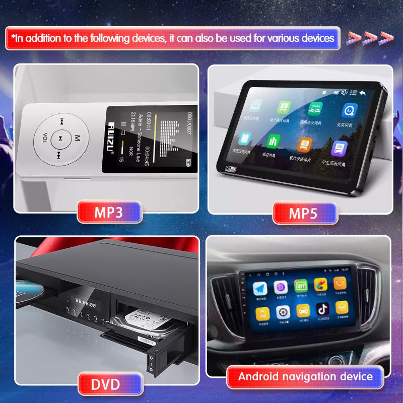 Android-Navigation 4*50W Autoradio DSP-Verstärker Verlustfreie modifizierte Lautsprecher Android Universal Wired Car Sound Upgrade Audiosignalprozessor