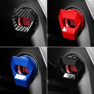 Nieuwe Auto Motor Start Stop Schakelaar Knop Cover Decoratieve Auto Accessoires Drukknop Plakkerige Cover Auto Interieur Auto-Styling