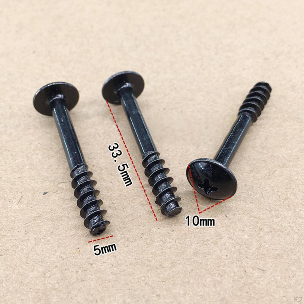 2x Śruby pokrywy filtra powietrza Zastępują trwałe części zamienne Akcesoria samochodowe Łatwe