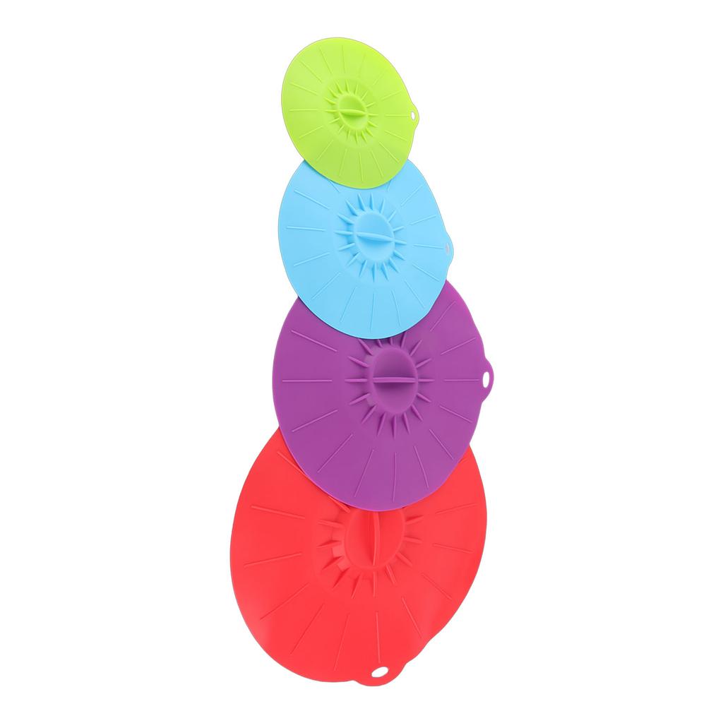 5 Sizes Silicone Suction Sl Lids Set Bowl Cup   Microwave Food Storage Sling Lid New