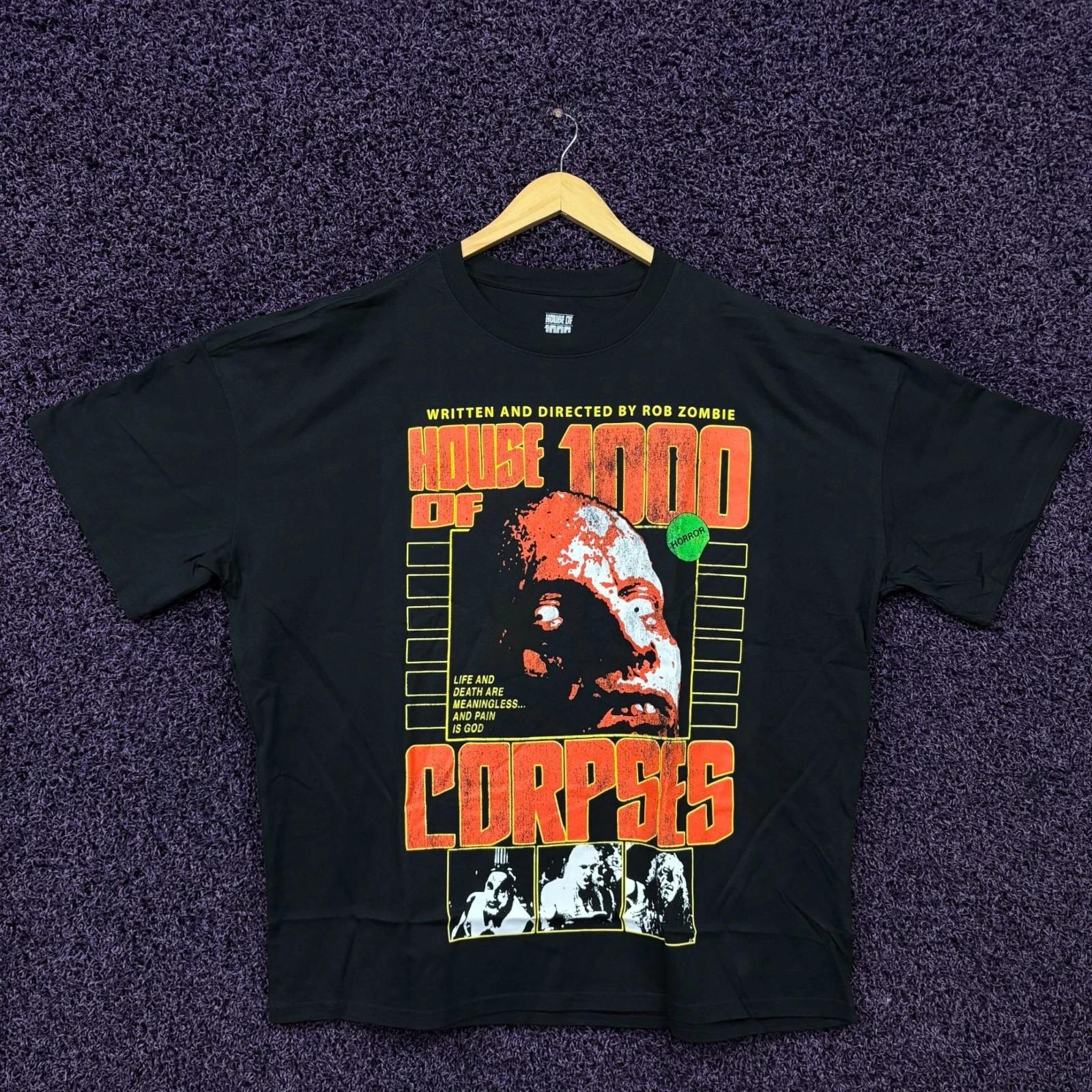Футболка Rob Zombie s House of 1000 Corpses, оверсайз, размер Extra Large 2XL