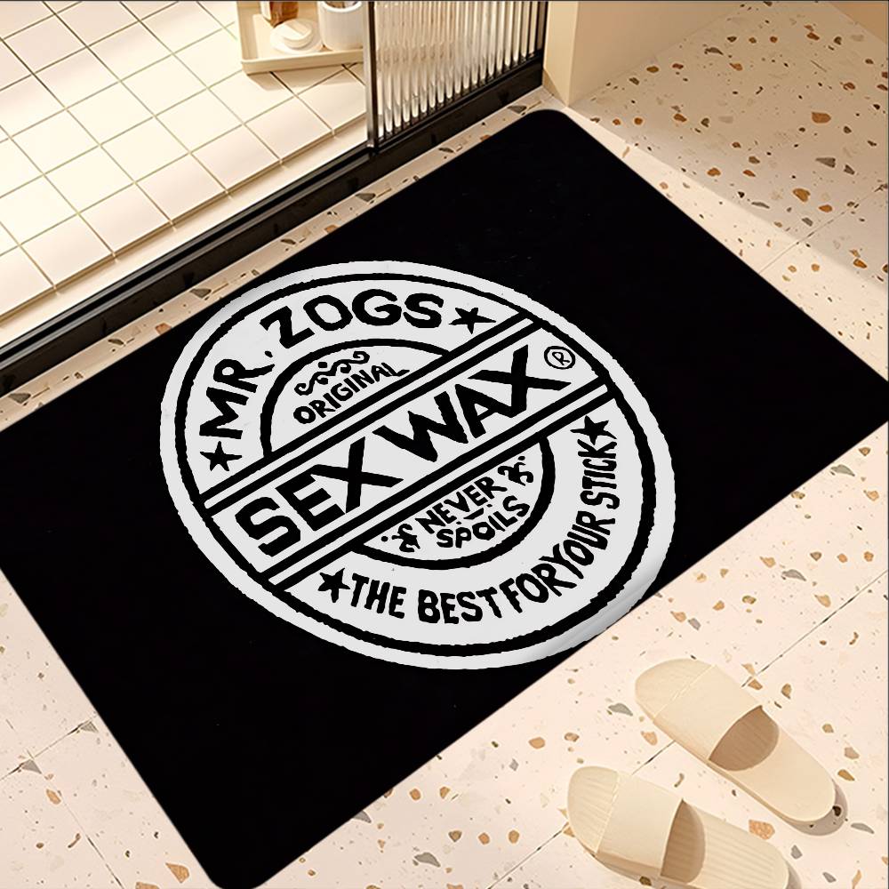 Mr Zogs Surfing Sexs W-Wax Floor Mat Cheaper Anti-slip Modern Living Room Balcony Printed Bedside Mats