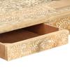 Coffee Table 110 x 50 x 45 cm Hand painted Solid Mango Wood